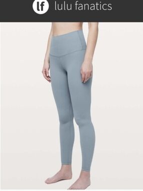 lululemon Align Womens Hr 28 Inseam Slate Blue High-Rise Leggings Nwt